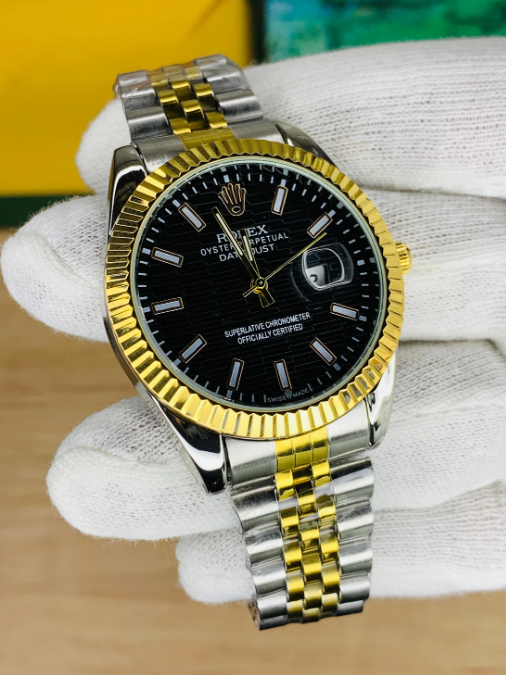 Rolex Texture Model | Date Adjustment | Texture Case (Black)