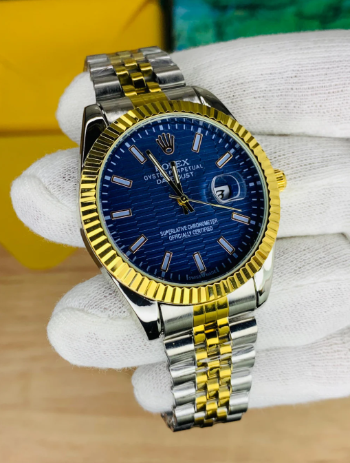 Rolex Texture Model | Date Adjustment | Texture Case (Blue)