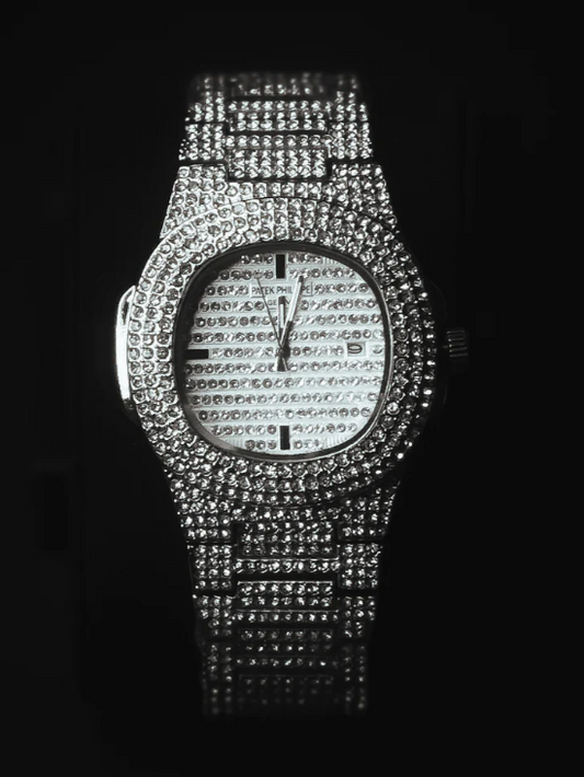 Patek Phillipe Silver Iced