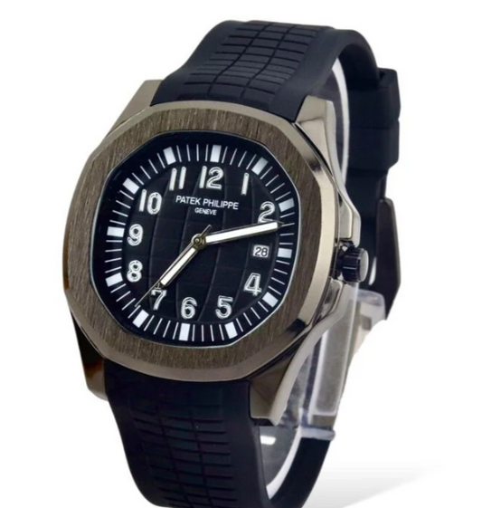 Patek Philippe Silicon Strap | Black